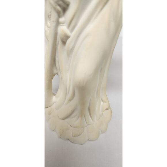 Bisque Ceramic Figurines Angels with Horn Ready To Paint Christmas, Holiday Deco - Picture 6 of 16